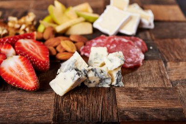 Peynir tabağı yakın çekim