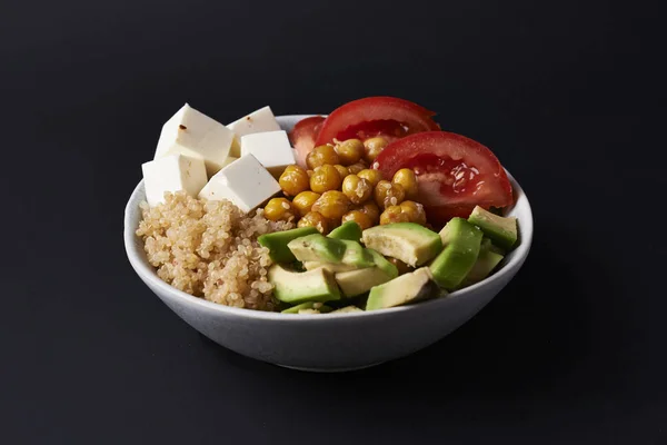 Veggie kom met quinoa — Stockfoto