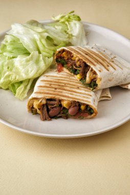 Tabakta nefis bir burrito