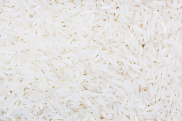 Padrão de arroz branco fundo quadro completo — Fotografia de Stock