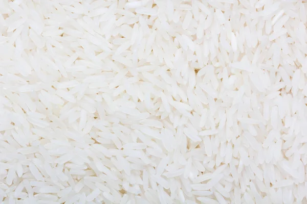 Padrão de arroz branco fundo quadro completo — Fotografia de Stock