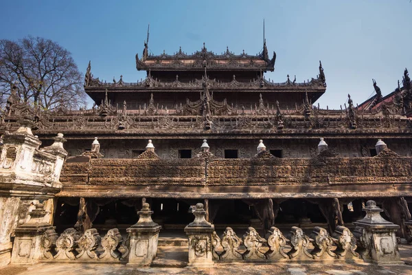 Templo de Shwenandaw Kyaung — Fotografia de Stock