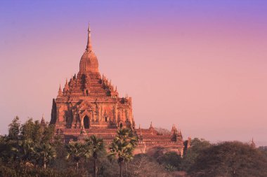 Bagan, Myanmar manzara Pagoda, Myanmar