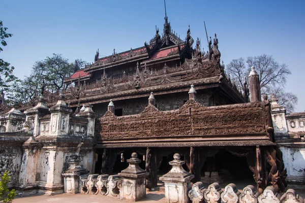 Храм Швенандо Кьяунг — стоковое фото