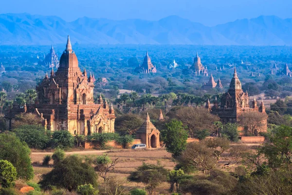 Bagan, Myanmar landskap — Stockfoto