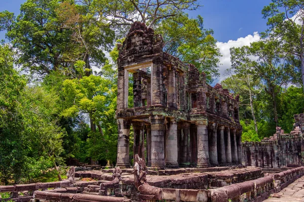 Oude van Prasat Preah Khan tempel, — Stockfoto