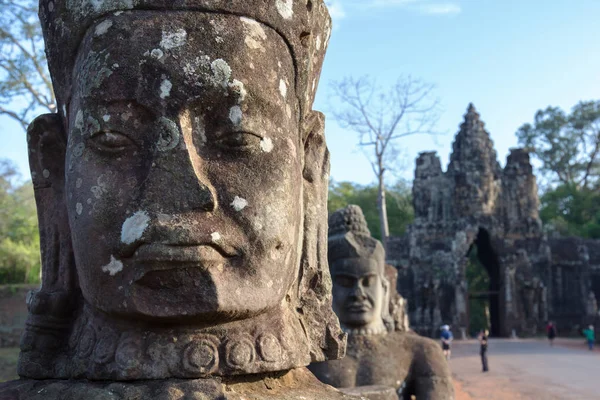 Antico tempio di Prasat Bayon, Angkor Thom — Foto Stock