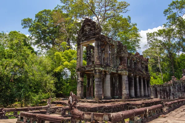 Antika Prasat Preah Khan tempel, — Stockfoto