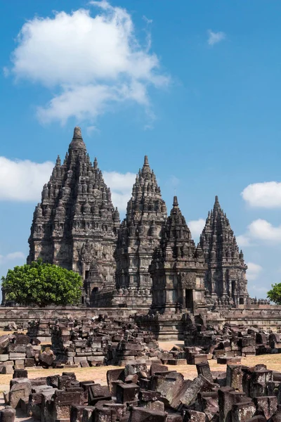 Prambanan tapınağı ,Yogyakarta Java adasında, Endonezya