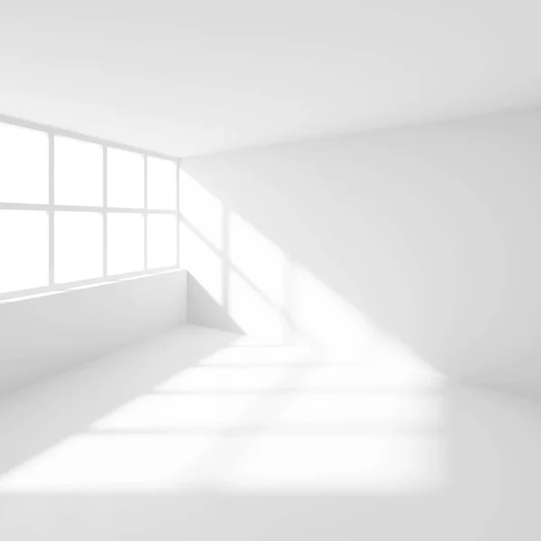 Üres szoba ablakkal — Stock Fotó