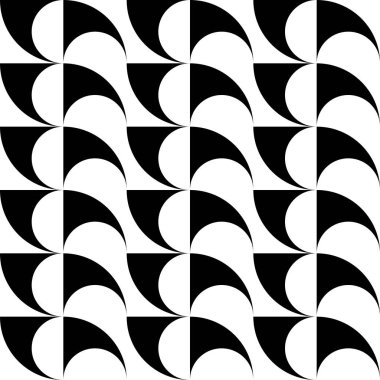 Sorunsuz kavisli şekli desen