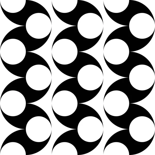 Modèle de forme courbe sans couture — Image vectorielle