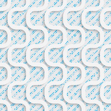 Kesintisiz dalga tasarım. Fütüristik döşeme deseni