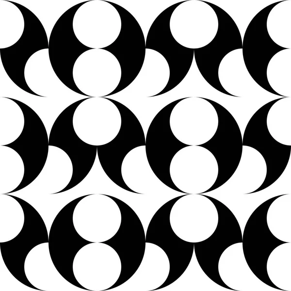 Sømløs kurvet form Mønster – stockvektor