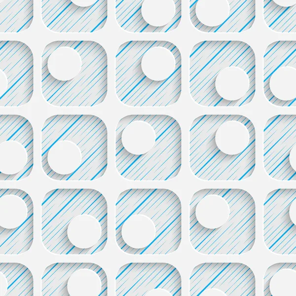 Mavi ve beyaz minimalist süsleme. Geometrik dekoratif Wallp