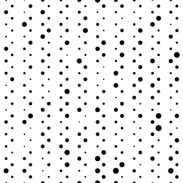Random scattered polka dots, abstract black and white background ...