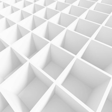 Beyaz küp arka plan