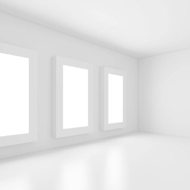 Beyaz modern iç mekan tasarımları
