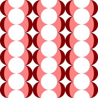 Sorunsuz kavisli şekli desen