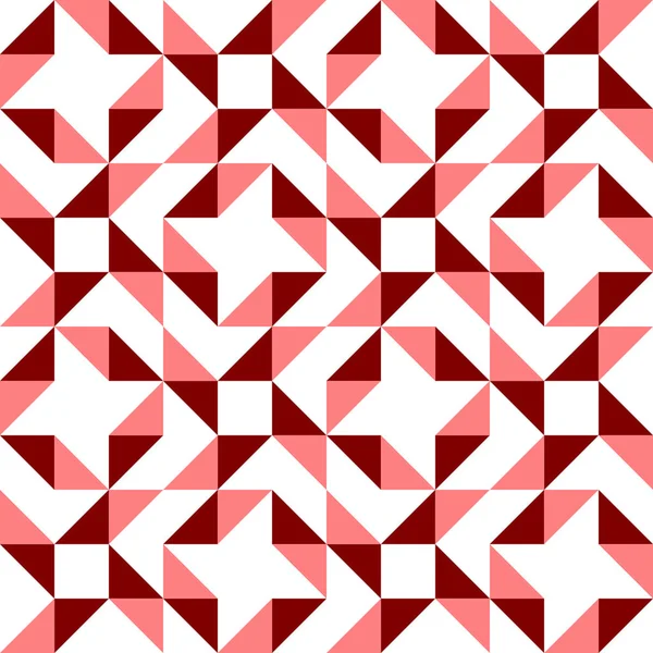 シームレスな三角形のパターン — ストックベクタ
