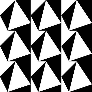 Dikişsiz üçgen desen