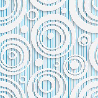 Kesintisiz Daire tasarım. Fütüristik döşeme deseni