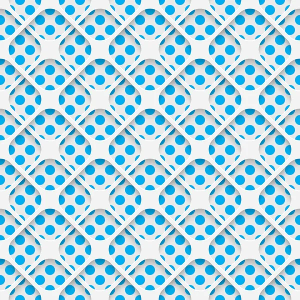 Sorunsuz ızgara desen. Beyaz ve mavi arka plan kaydırma