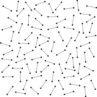 Kesintisiz çizgi ve çizgi deseni