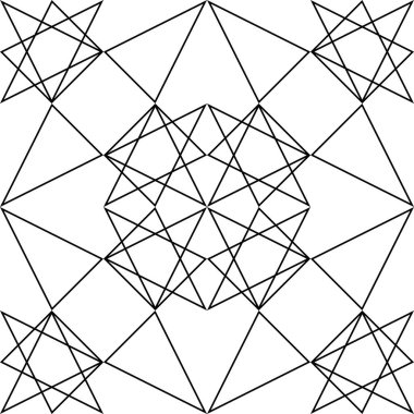 Kesintisiz çizgi ve çizgi deseni