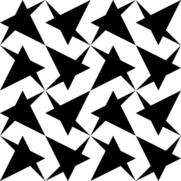 Seamless Star Pattern — Stock Vector