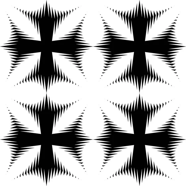 Sömlös gränsöverskridande mönster — Stock vektor