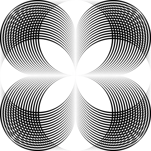 Modèle de cercle sans couture — Image vectorielle