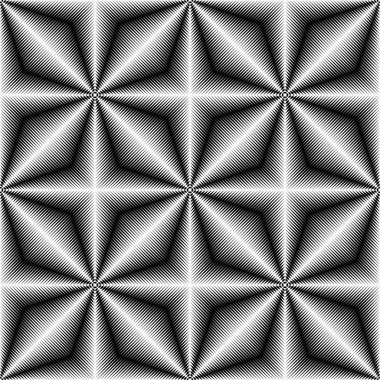 Dikişsiz yıldız desen