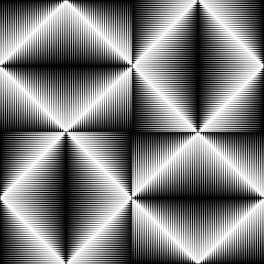 Dikişsiz rhombus desen