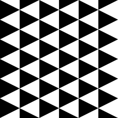 Dikişsiz üçgen desen