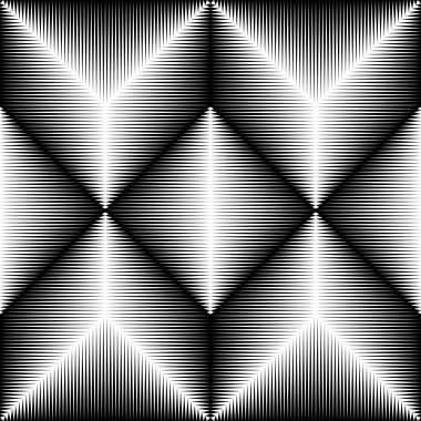 Dikişsiz rhombus desen