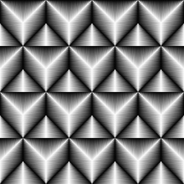 Dikişsiz üçgen desen