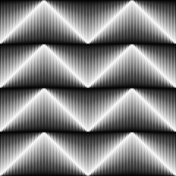 Sömlös Stripe och linjemönster — Stock vektor