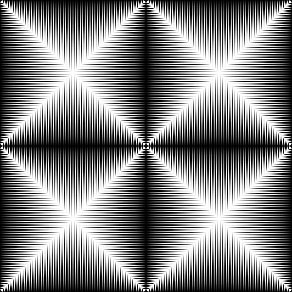 Безшовный квадрат и полосатый узор — стоковый вектор