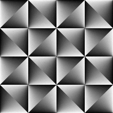 Sorunsuz üçgen ve kare desen