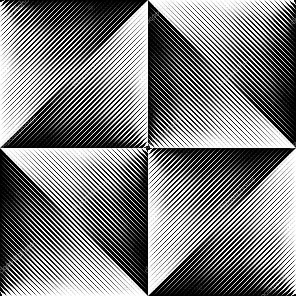 Seamless Triangle and Square Pattern