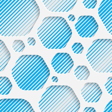 Sorunsuz altıgen tasarım. Fütüristik döşeme deseni