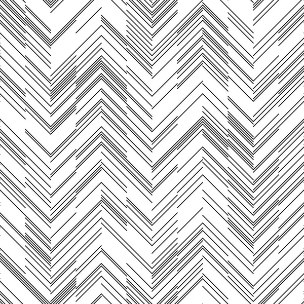 Naadloze zigzag patroon — Stockvector