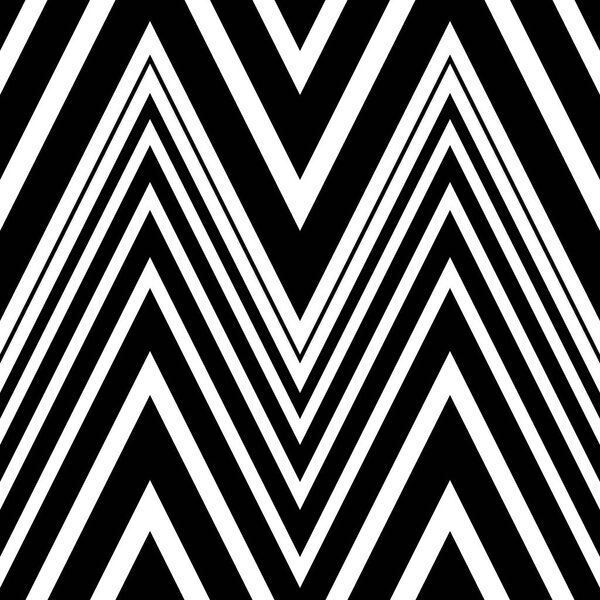 Бесшовный зигзагообразный рисунок
