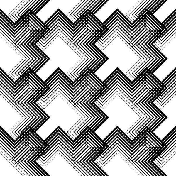 Tiivistelmä Diagonal ohut viiva Art Pattern. Käärepaperin tarkastukset T — vektorikuva