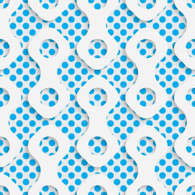 Sorunsuz Origami desen. 3D Modern kafes arka plan