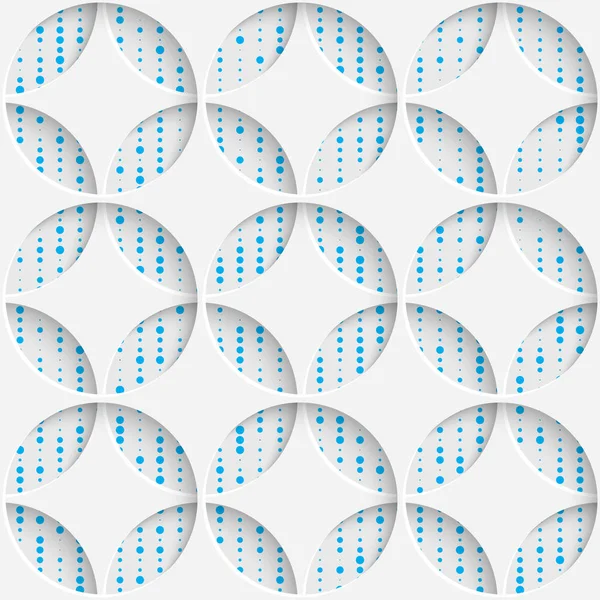 Sömlös Origami mönster. 3D moderna galler bakgrund — Stock vektor