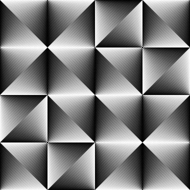 Sorunsuz üçgen ve kare desen