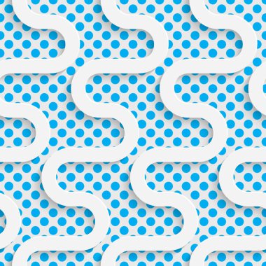 Dikişsiz mozaik desen. 3d gerçekçi arka plan