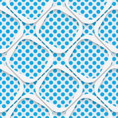 Sorunsuz Origami desen. 3D Modern kafes arka plan